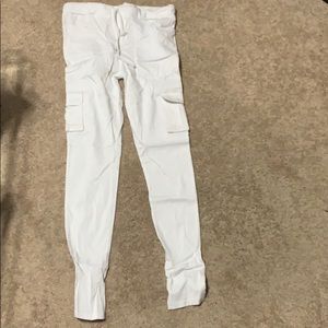 White jeggings